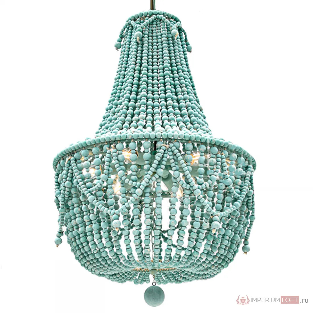 ImperiumLoft Люстра Chanteuse Chandelier Turquoise фото