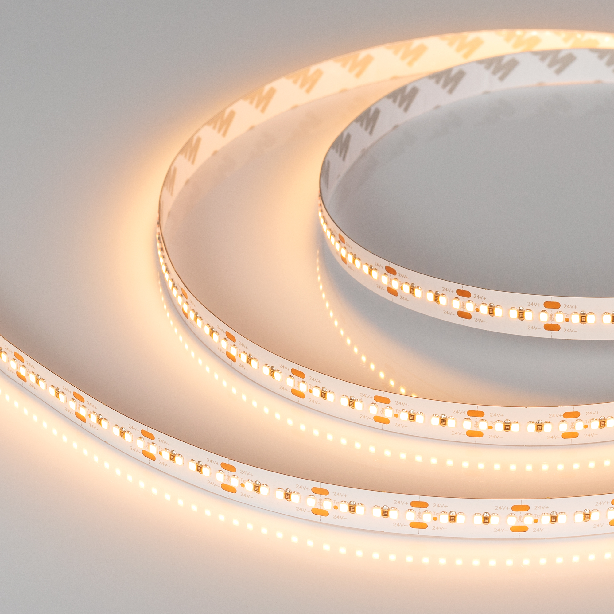 Arlight Лента MICROLED-M300-10mm 24V Warm2700 (21.6 W/m, IP20, 2216, 5m) (21.6 Вт/м, IP20) фото