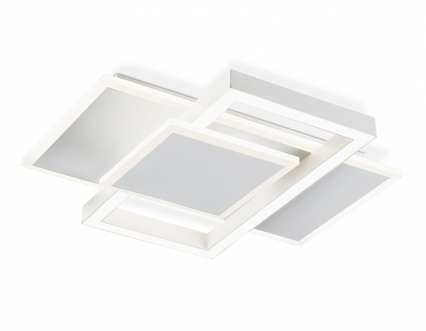 Ambrella Светильник светодиодный потолочный FA1021/3 WH белый 50W 3000K-6400K 380*345*75 (ПДУ ИК) фото