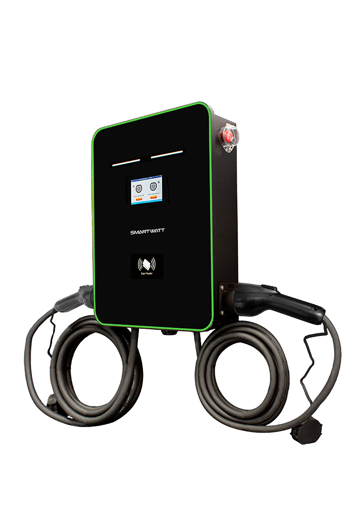 SMARTWATT Автомобильная электрозарядная станция EVC AC 44K 3P CP2 Type2 фото