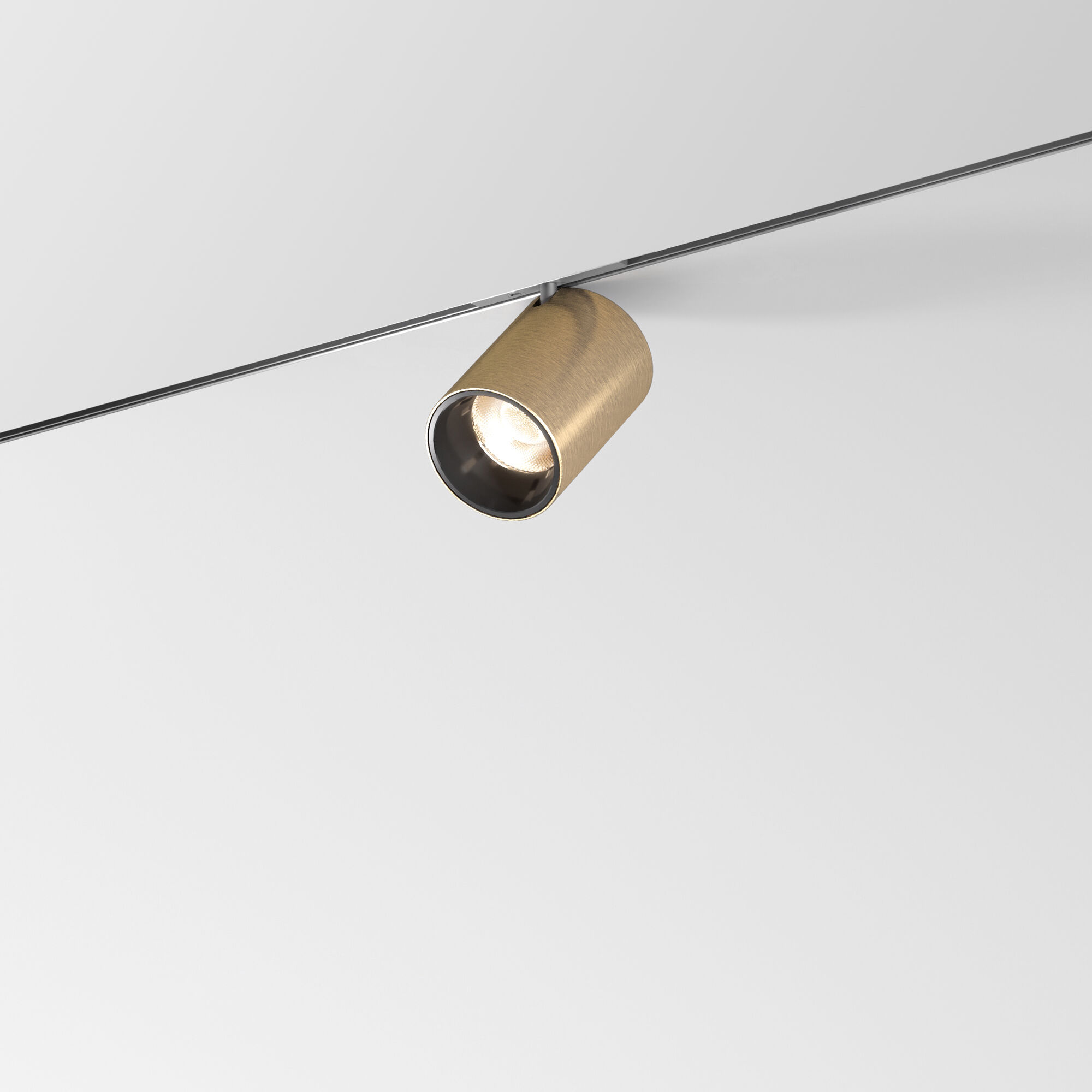 Elektrostandard Mini Magnetic Трековый светильник 9W 3000K (латунь/черный) 85204/01 фото