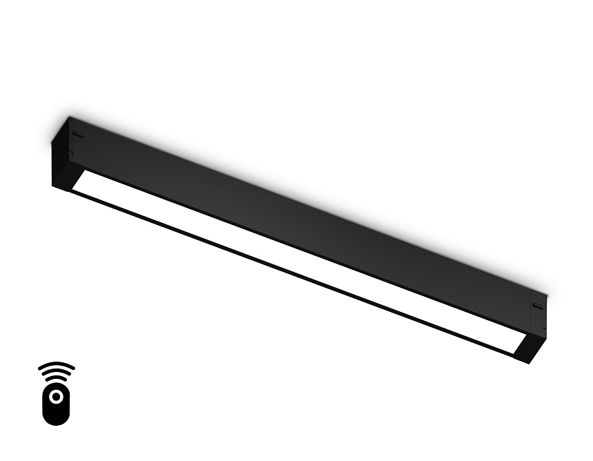 Ambrella Светильник светодиодный диммируемый для шинопровода Magnetic 220V GL1272 BK черный IP20 15W 3000K-6400K 120° 342*25*42 (Без ПДУ) фото