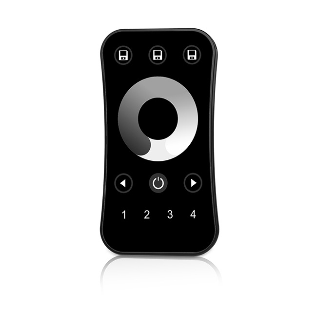 Arlight INTELLIGENT Пульт SMART-801-52-4G-3SC-DIM Black (3V, 2.4G) (IARL, IP20 Пластик, 5 лет) фото