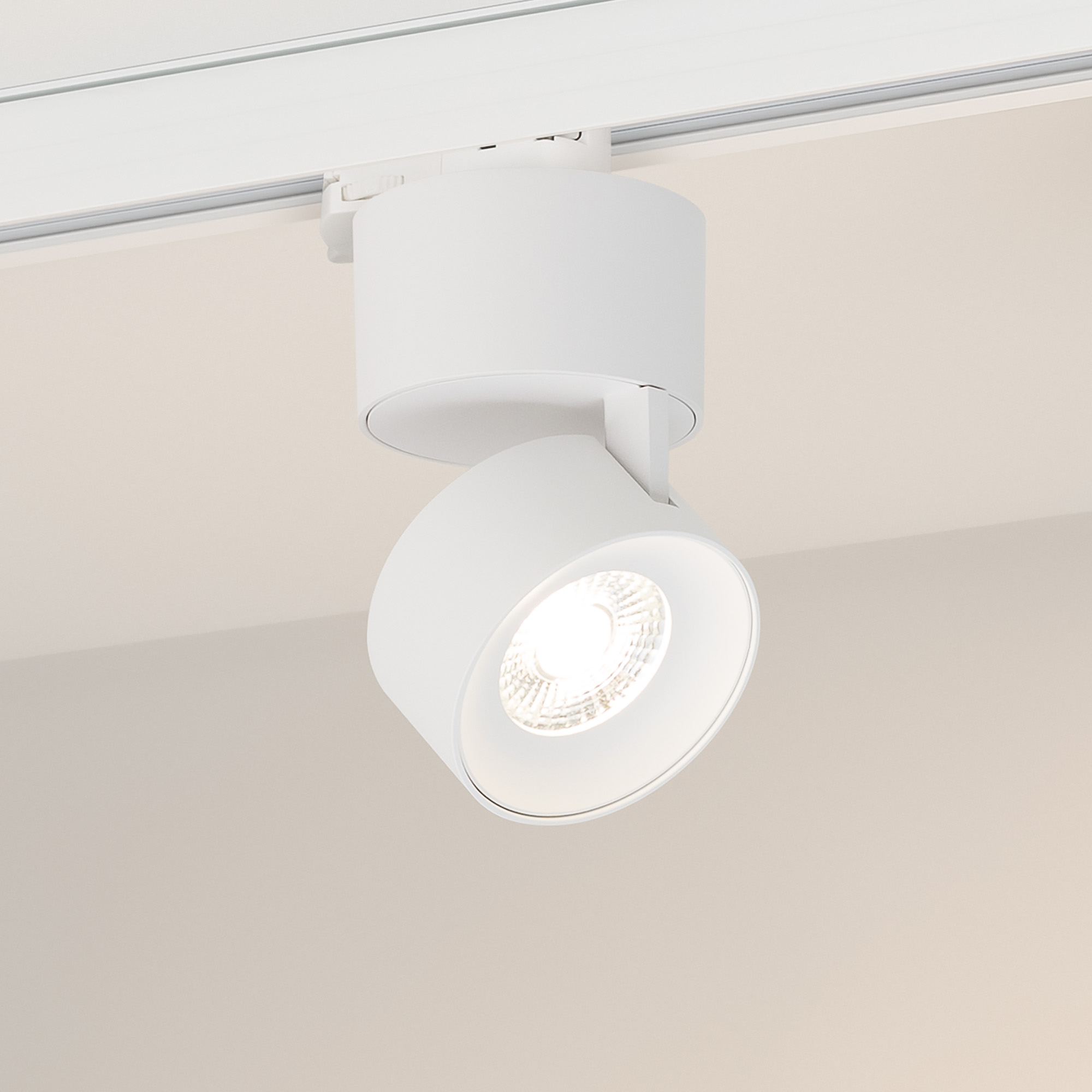 Arlight Светильник SP-PLURIO-TRACK-4TR-R77-9W Day4000 (WH-WH, 36 deg, 230V) (IP20 Металл, 3 года) фото