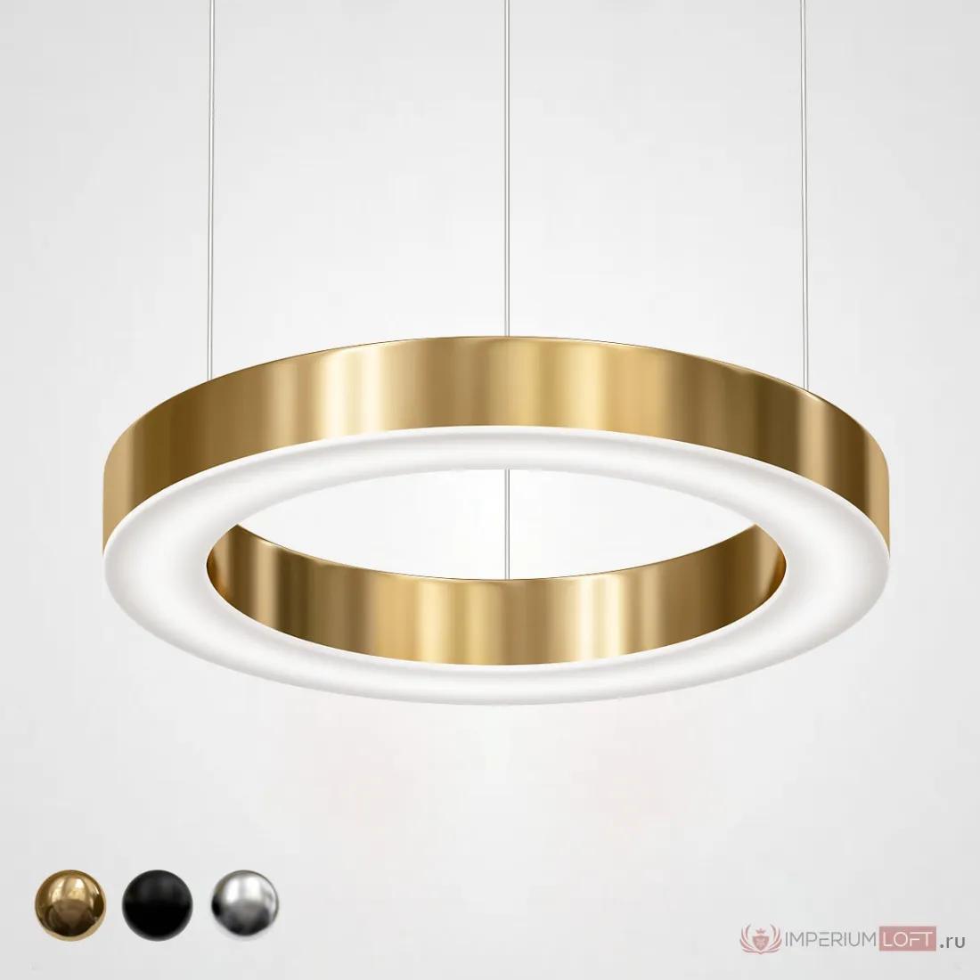 ImperiumLoft Люстра Light Ring Horizontal D50 Золото фото
