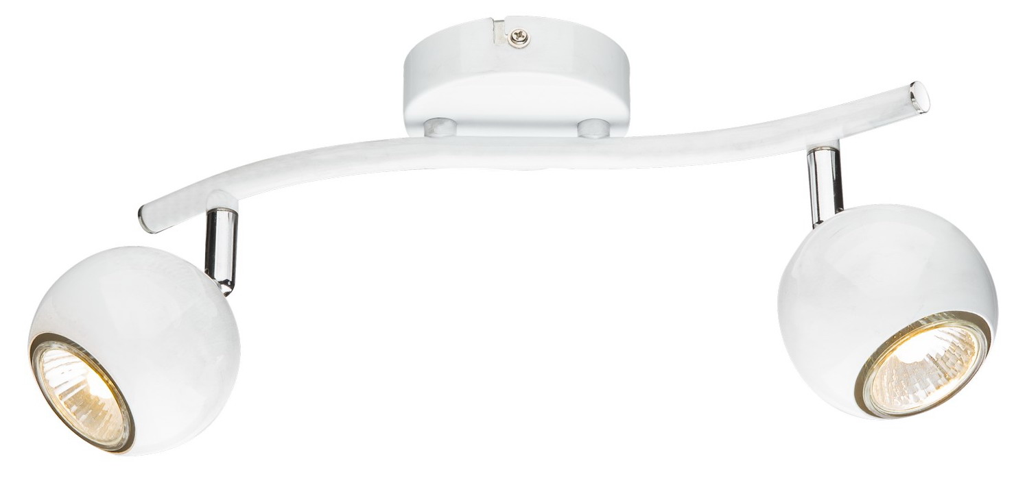 Arte Lamp Piatto Хром/Белый Спот 2x50W 2xGU10 фото