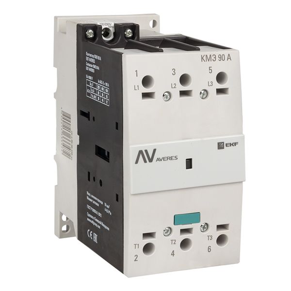EKF Контактор КМЭ 90А 400В АС AVERES фото