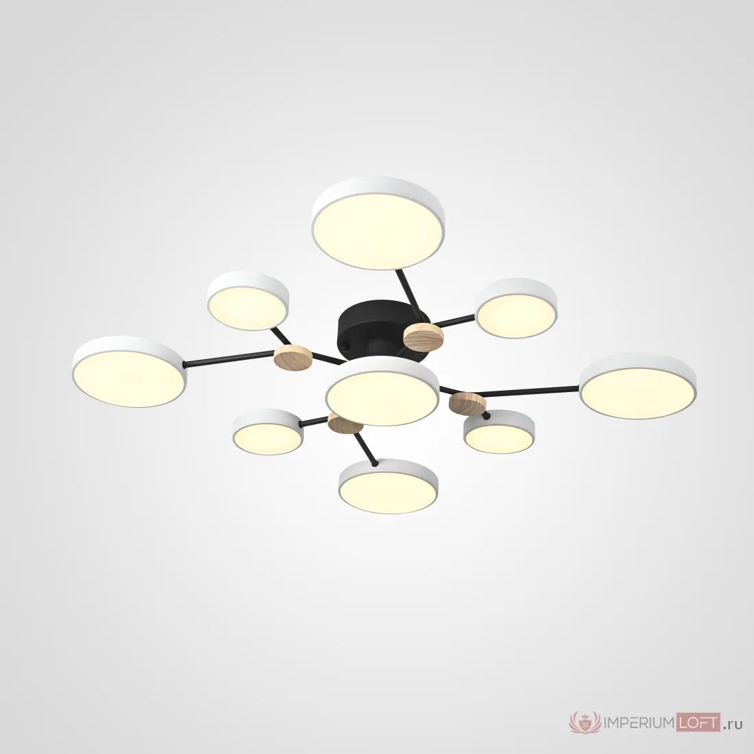 ImperiumLoft Потолочная люстра GAMMA D98 White фото