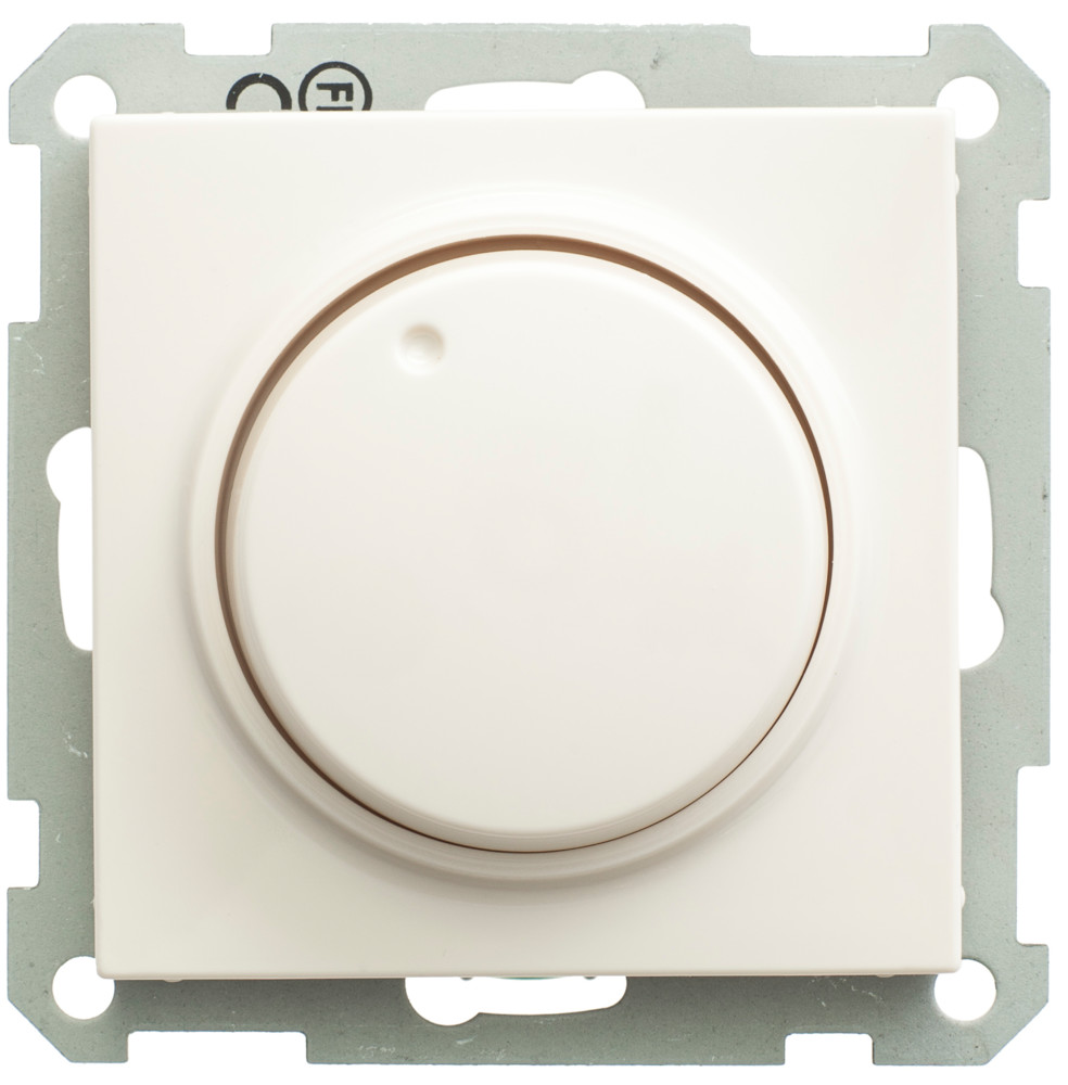 Systeme Electric W59 Светорегулятор (диммер) поворотный 400Вт 230В механизм слоновая кость фото