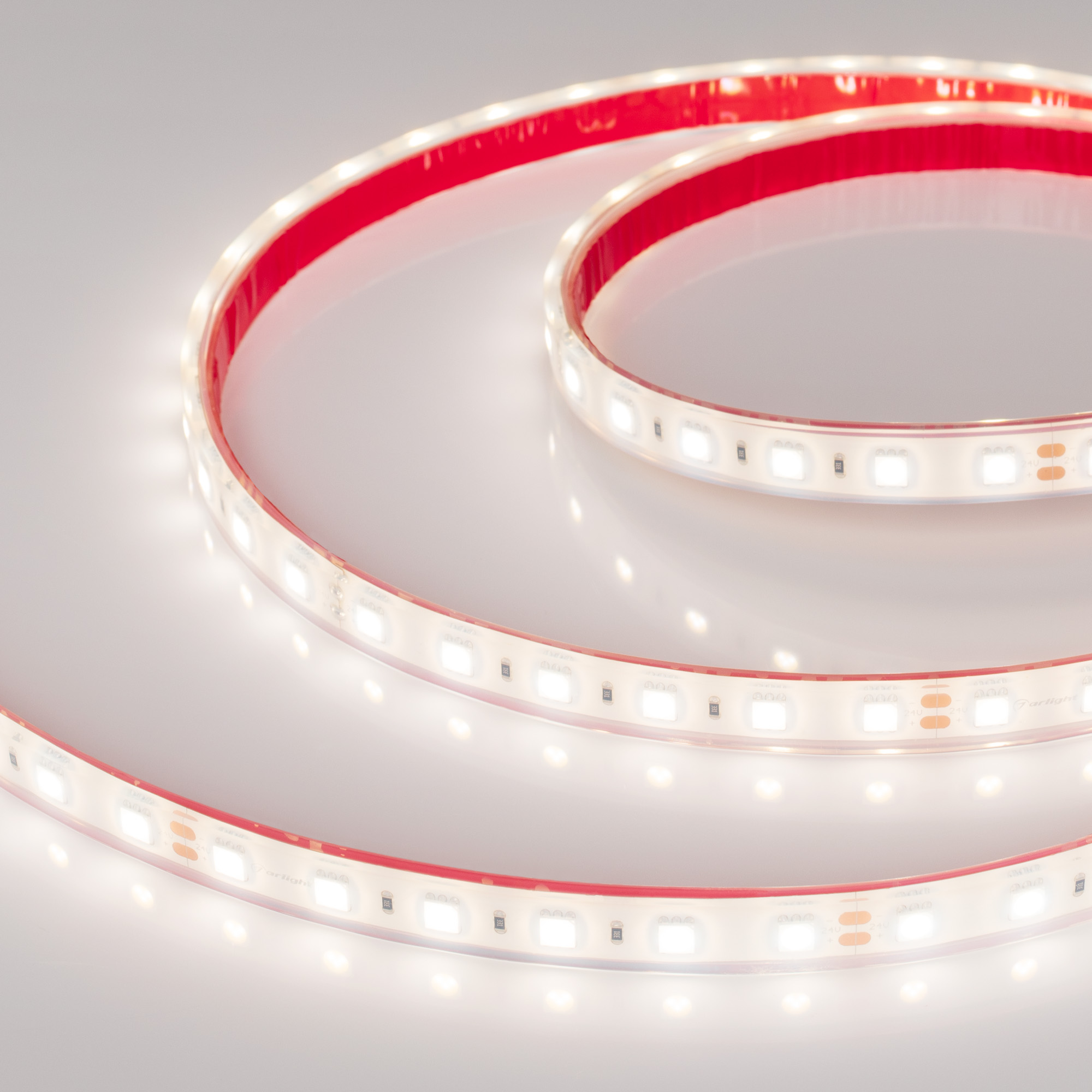 Arlight Лента герметичная RTW-PFS-B60-13mm 24V Day4000 (14.4 W/m, IP68, 5060, 5m) ( 14.4 Вт/м, IP68) фото