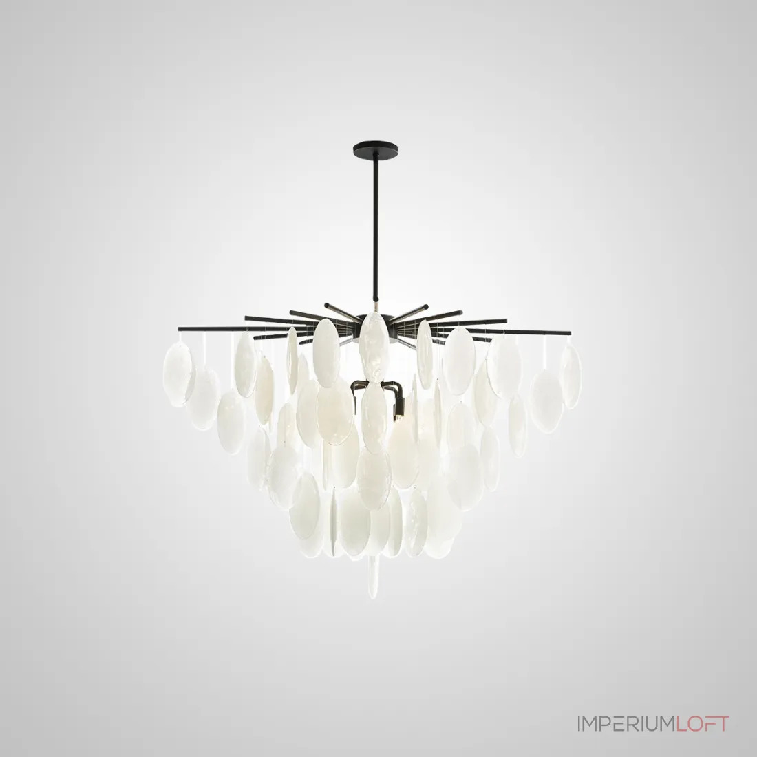 ImperiumLoft Потолочная люстра RITTA D68 Black фото