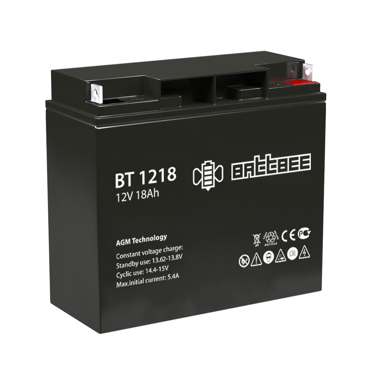 Аккумулятор Battbee BT 1218 (12V/18Ah) фото