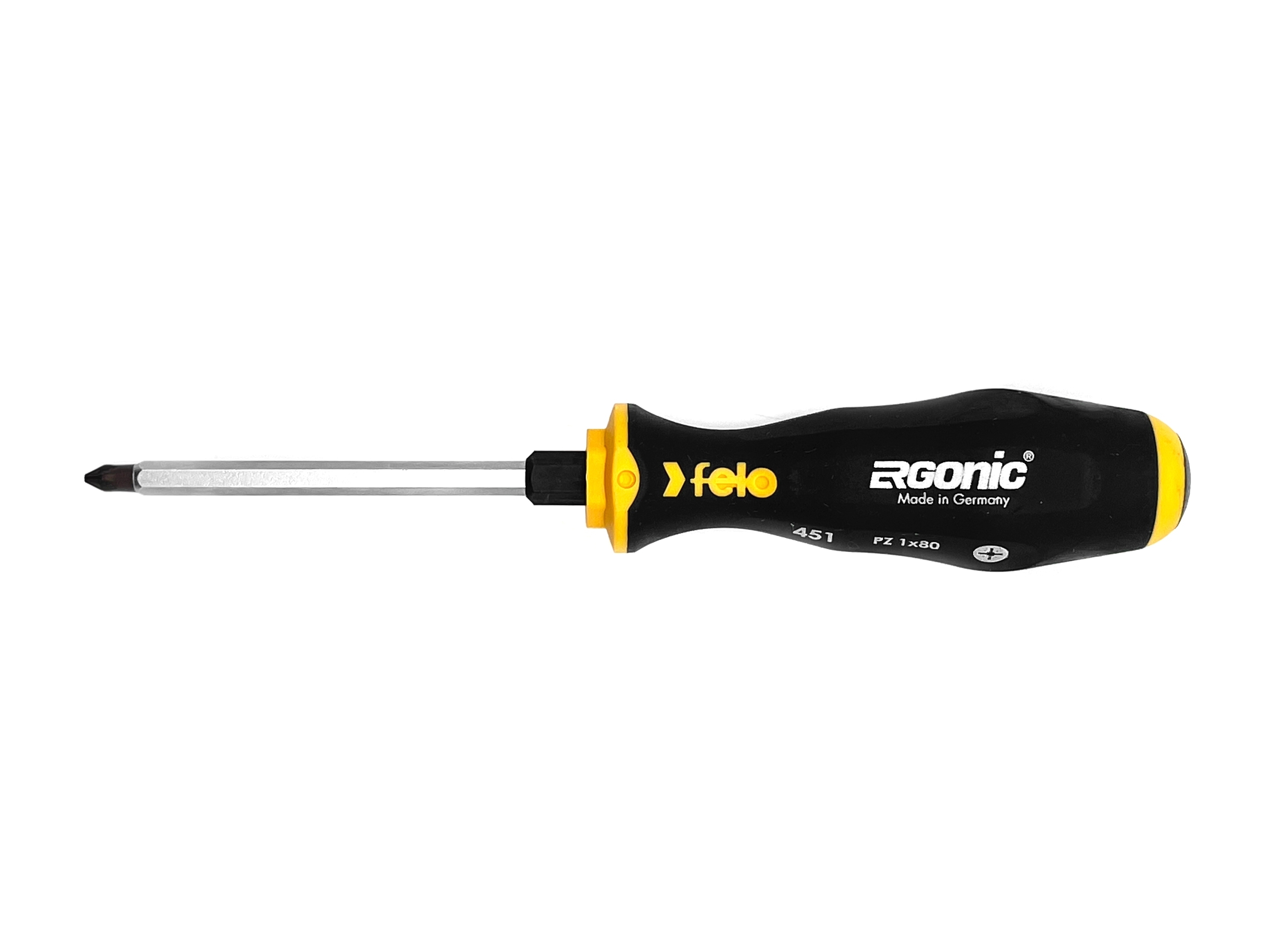 Felo Отвертка Ergonic  крестовая ударная PZ 1X80 45110240 фото