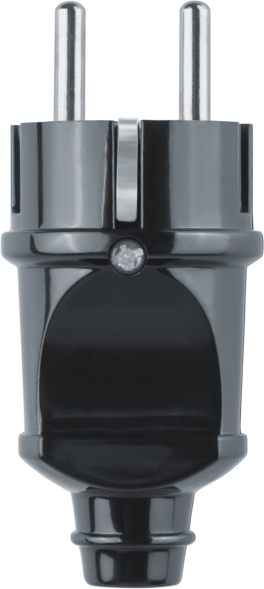 Вилка Navigator NCA-PL02-16A-E-BL прямая с/з черная (300/30/1)