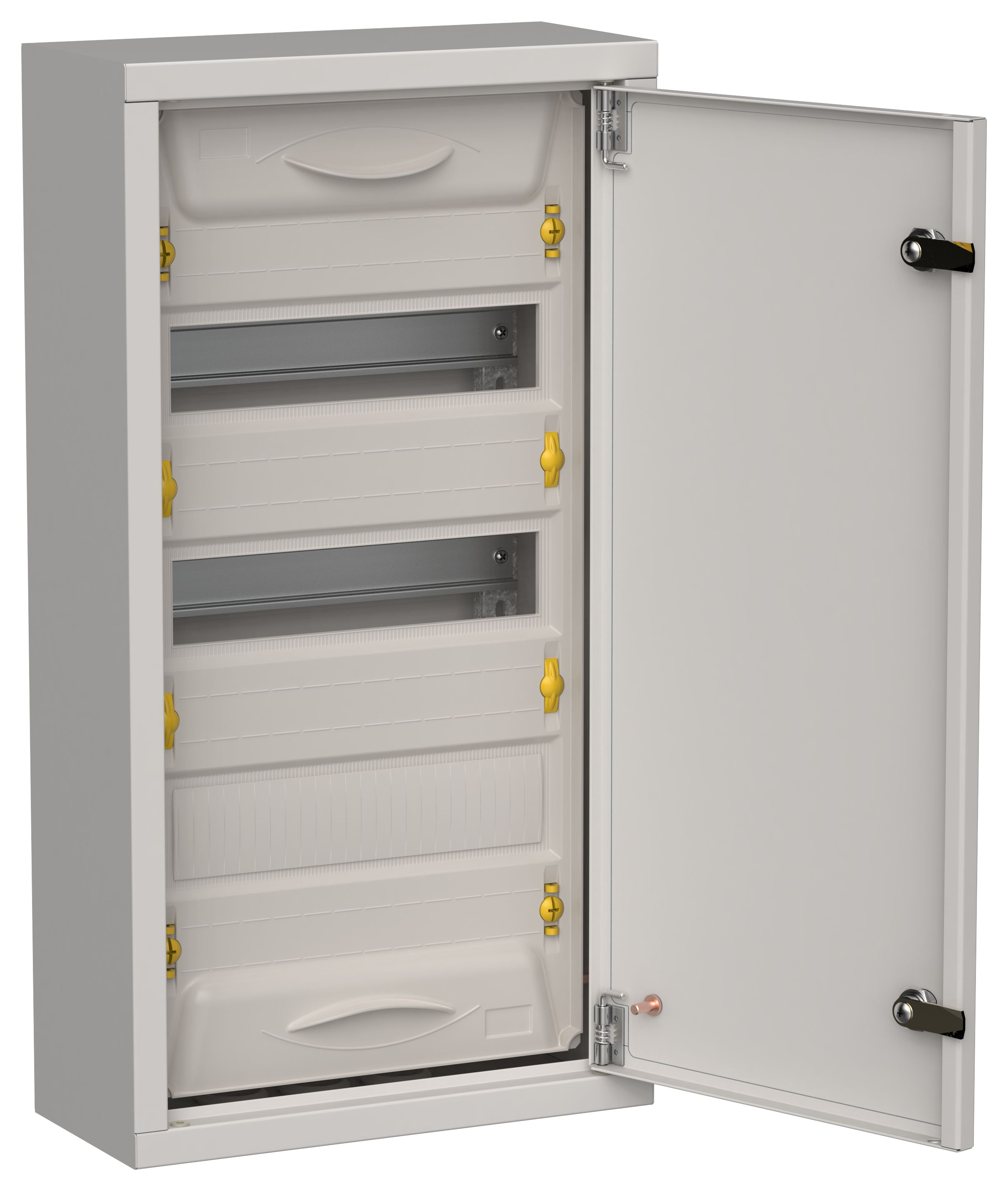 IEK TITAN 5 Корпус мет. ЩРн-36 (1х36) 585х310х140 IP31 сер фото