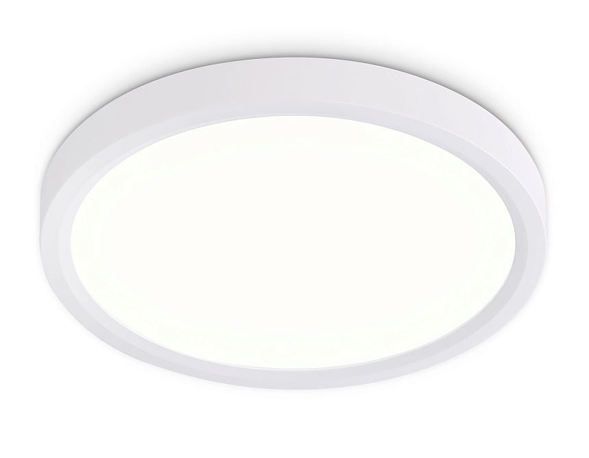 Ambrella Светильник светодиодный ультратонкий FZ1901 WH белый IP54 13W 3000K-6500K CCT-переключатель D230*25 (Без ПДУ) фото
