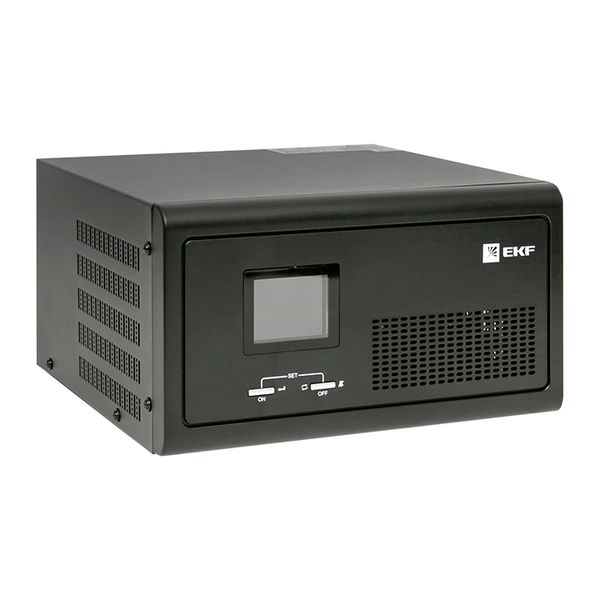 EKF ИБП Линейно-интерактивный E-Power PSW -H 1000 ВА/Вт,12В, без АКБ, с батарейным автоматом, 2 x schuko фото