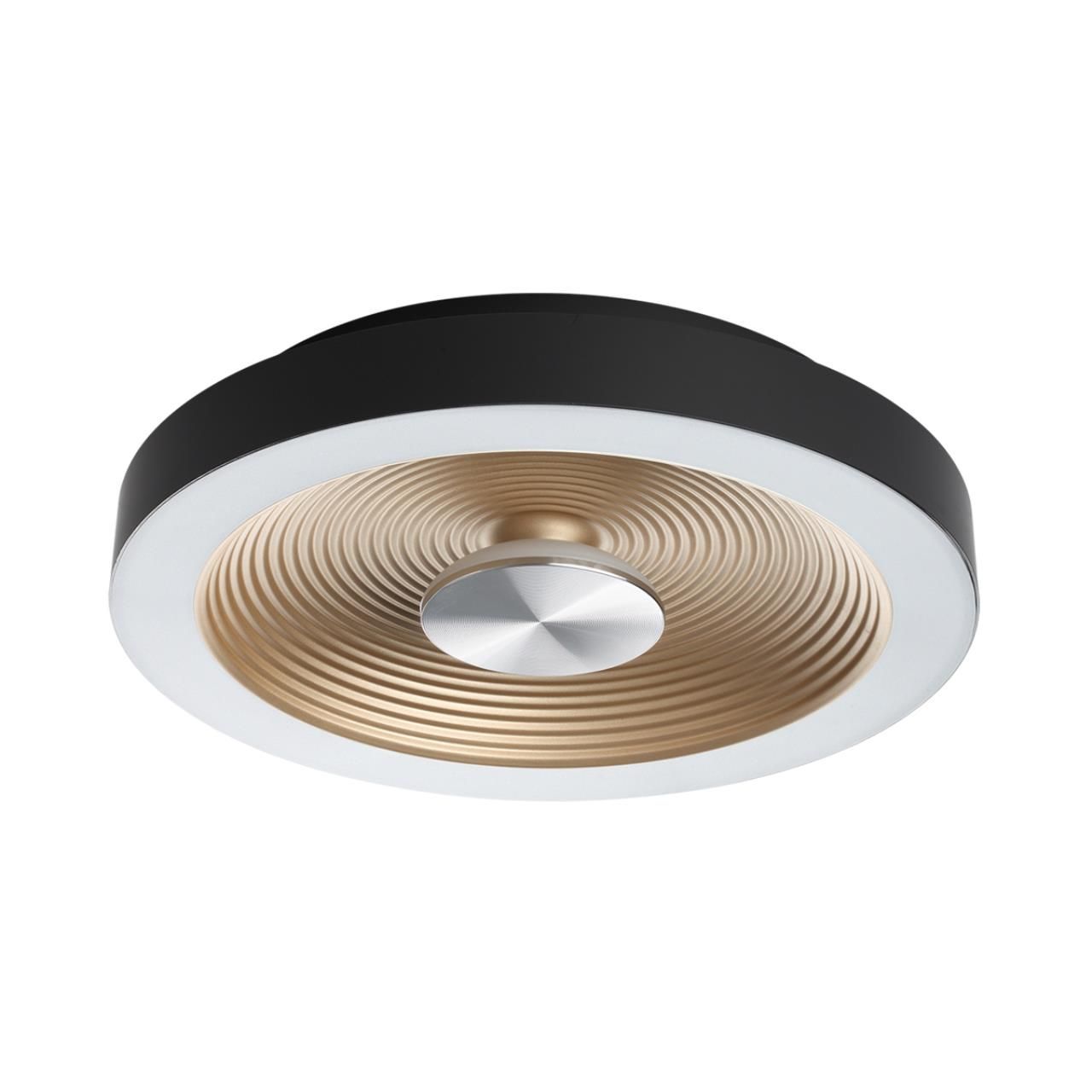 Sonex 7753/18L MITRA LED SN Светильник пластик/белый/черный/золотой LED 18Вт 4000K D320 IP54 QUANTUM фото