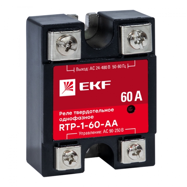 EKF Реле твердотельное однофазное RTP-60-AA PROxima фото