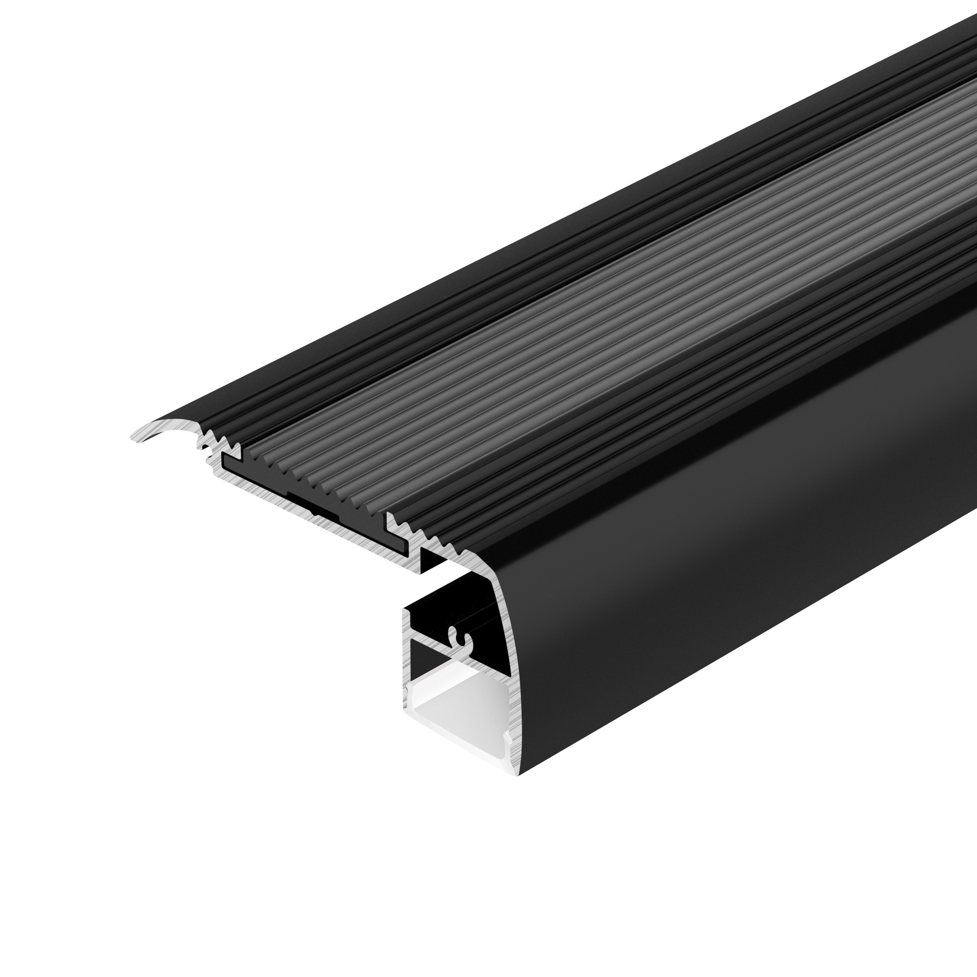 Arlight Профиль STAIR-W65-2000 ANOD BLACK (Алюминий) фото