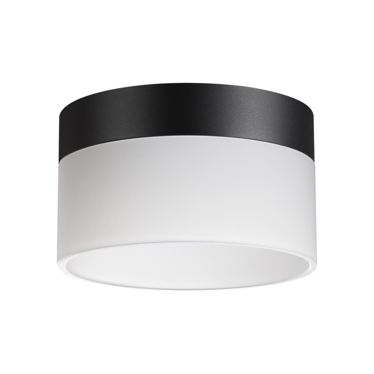 Novotech 359446 OVER NT24 000 черный Светильник накладной светодиодный IP20 LED 18W 220-240V 4000K 1170Лм AURA фото