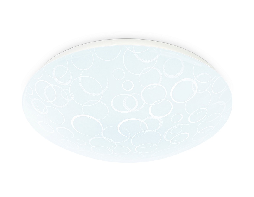 Ambrella Потолочный светодиодный светильник FZ1081 WH белый 21W 6400K D330*90 (Без ПДУ) фото