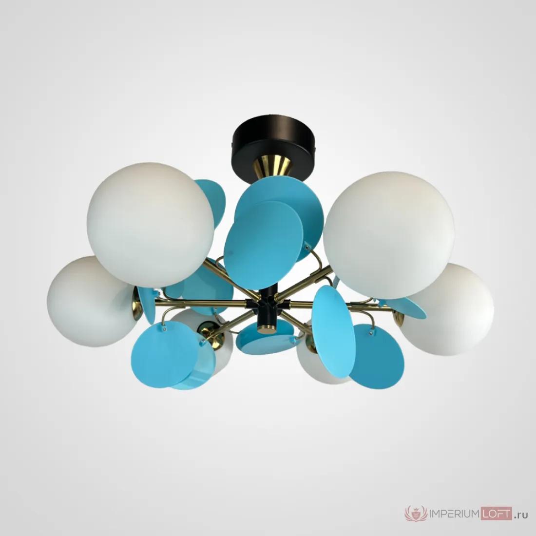 ImperiumLoft Люстра на штанге MATISSE BLUE D55 фото