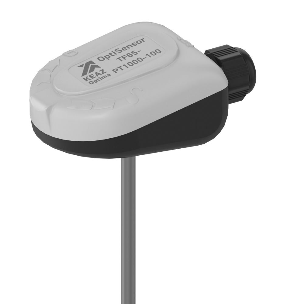 КЭАЗ Датчик температуры канальный OptiSensor TF65-PT1000-100. фото