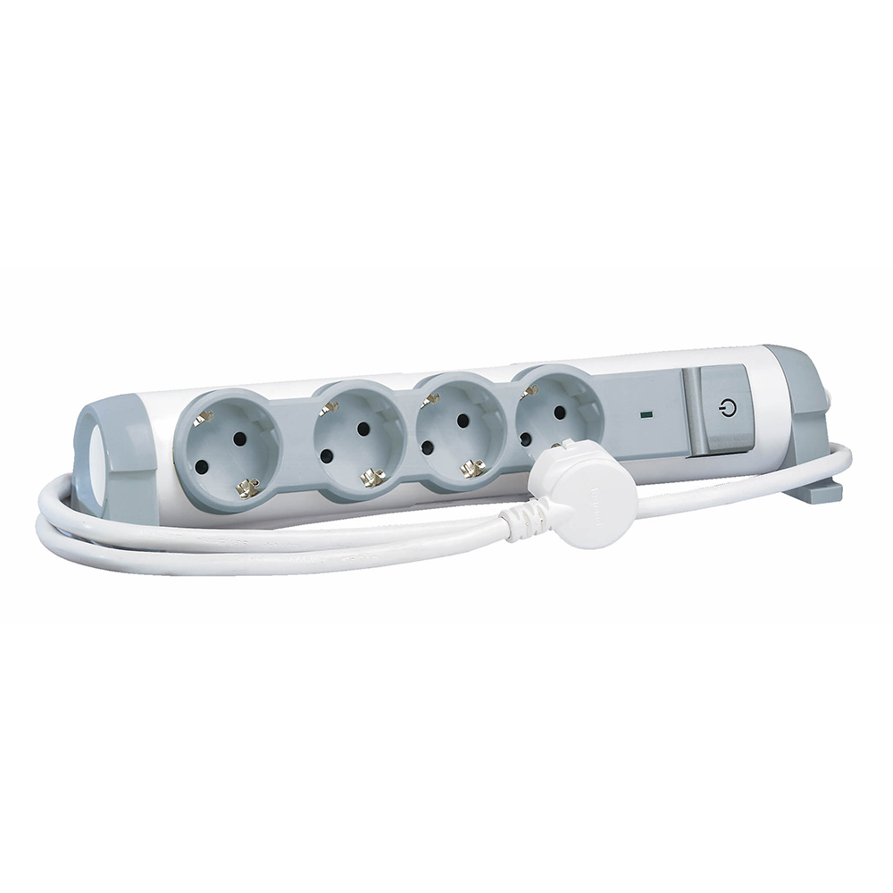IEK COMFORT Фильтр сетевой СФ-04К 16А 1,5м 3х1,5мм2 бел. фото