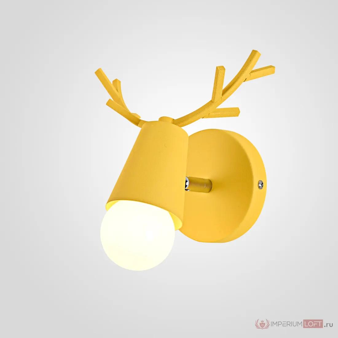 ImperiumLoft Бра с рожками DEER A Yellow фото