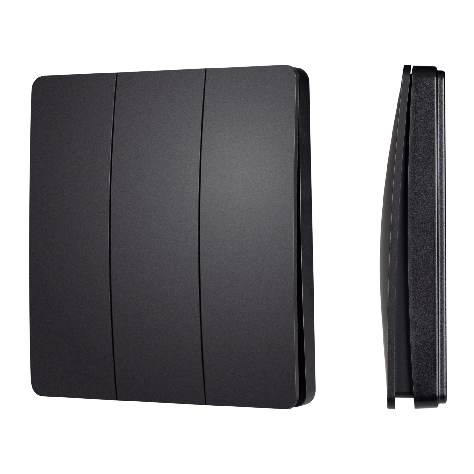 INTELLIGENT ARLIGHT Кнопочная панель KINETIC-801-22-3G-WP-SUF Black (No battery, IP67, 433Mhz) (IARL, IP67 Пластик, 3 года) фото