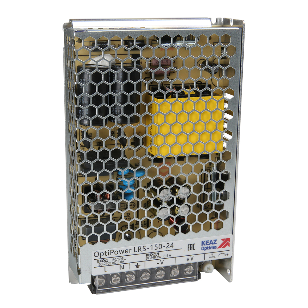 КЭАЗ Блок питания панельный OptiPower LRS 150-24 6.5A. фото