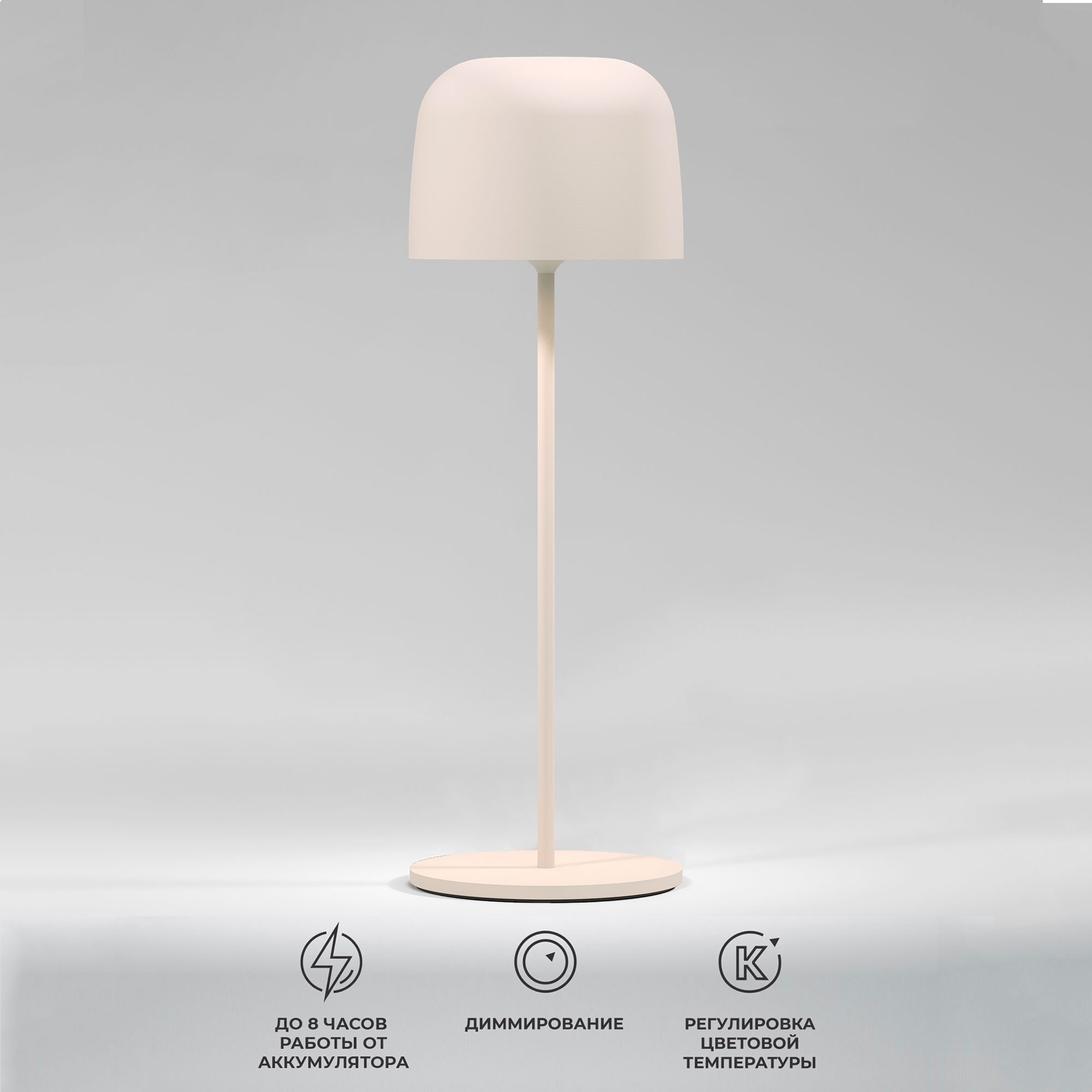 Elektrostandard TL70260 / Светильник светодиодный настольный Bitty бежевый фото