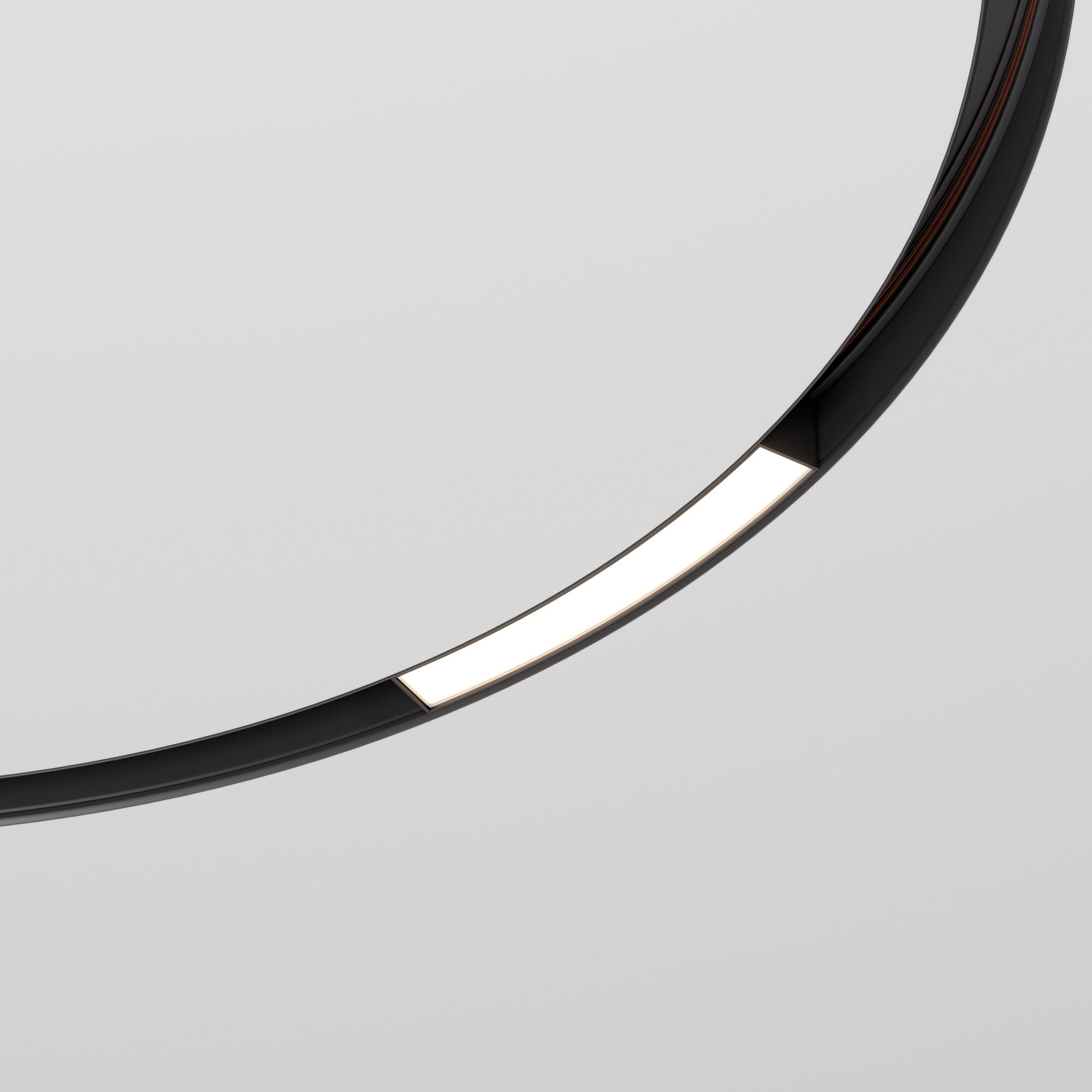 Elektrostandard Slim Magnetic Трековый светильник 8W 4200K Planar (чёрный) (Ø800мм) 85179/01 фото