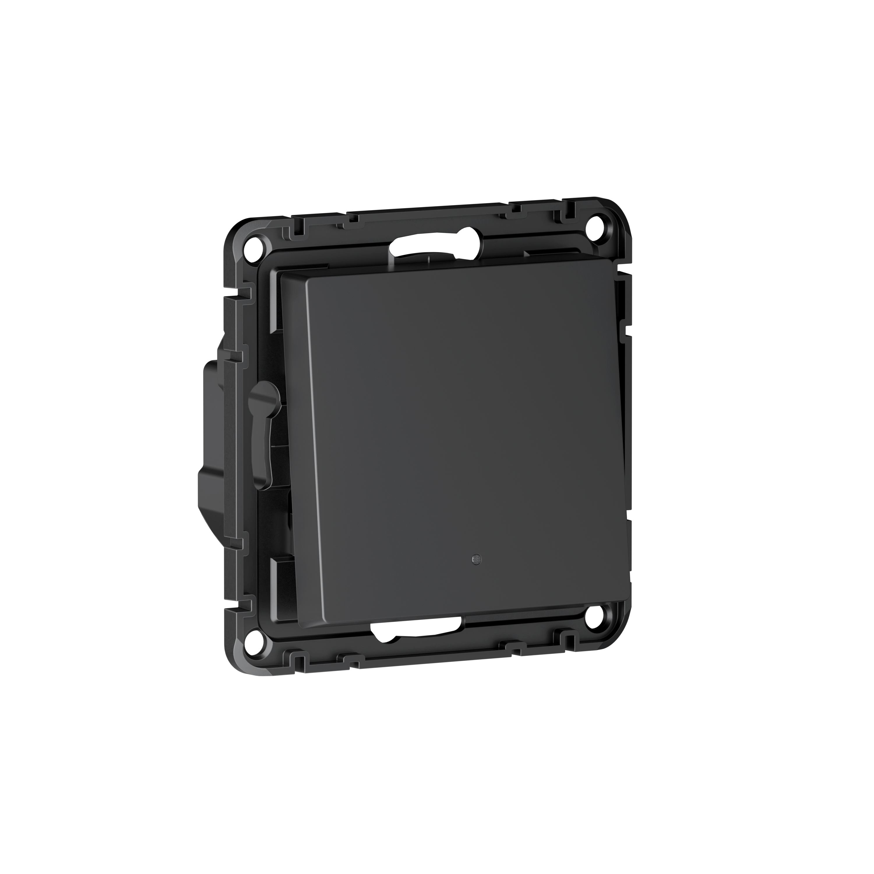 SBER Systeme Electric AtlasDesign Smart Карбон Выключатель 1-кл с опц.нейтралью., Zigbee, сх.1, L(N), 10А, мех. фото