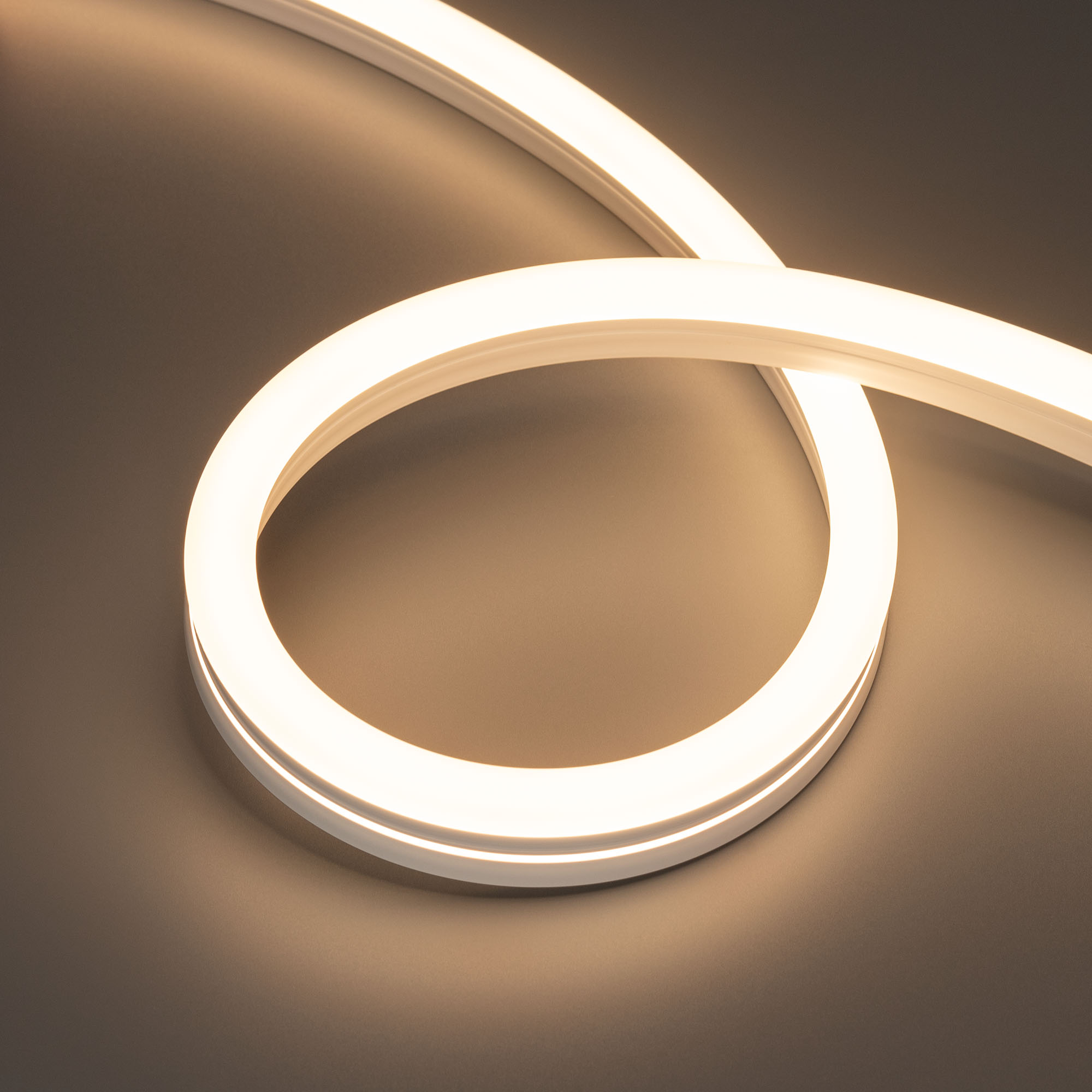 Arlight Лента герметичная MOONLIGHT-SIDE-A140-12x24mm 24V Warm3000 (9.6 W/m, IP68, 2835, 5m, Wire x1) (-) фото