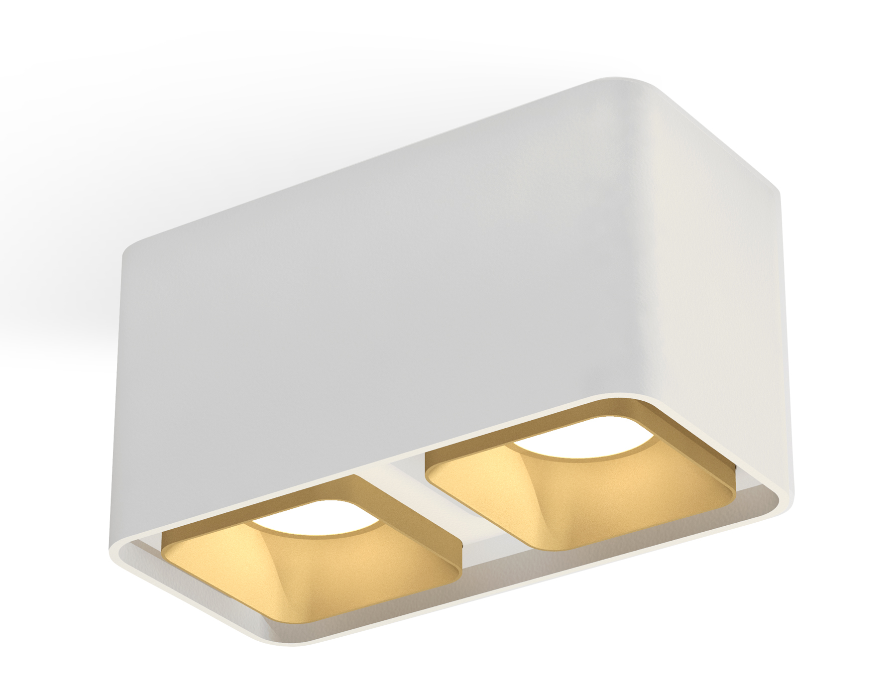 Ambrella Комплект накладного светильника XS7850004 SWH/SGD белый песок/золото песок MR16 GU5.3 (C7850, N7704) фото