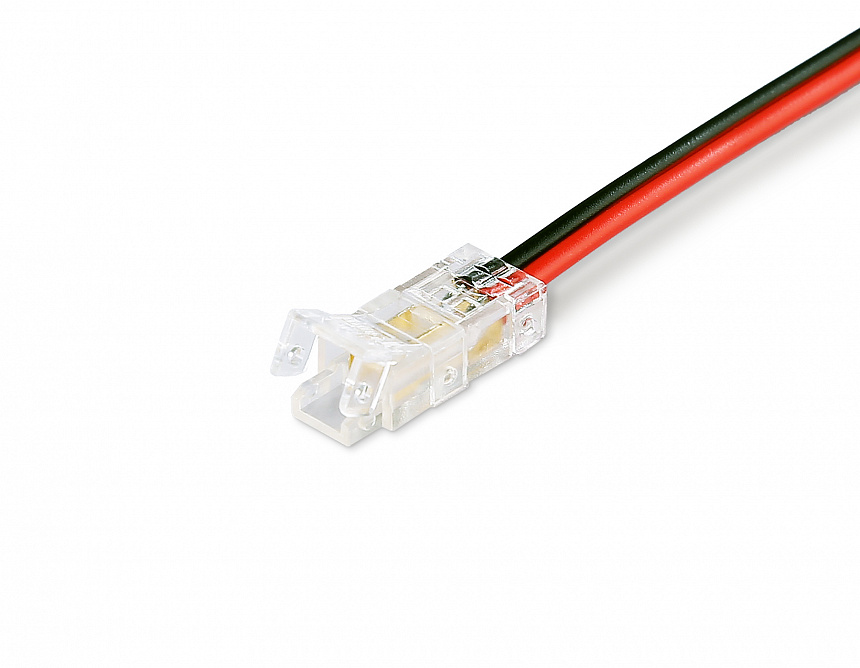 Ambrella Соединитель гибкий двухсторонний COB 12/24V для лент 5mm GS7885 (2 конт.) (10шт. в комплекте) фото