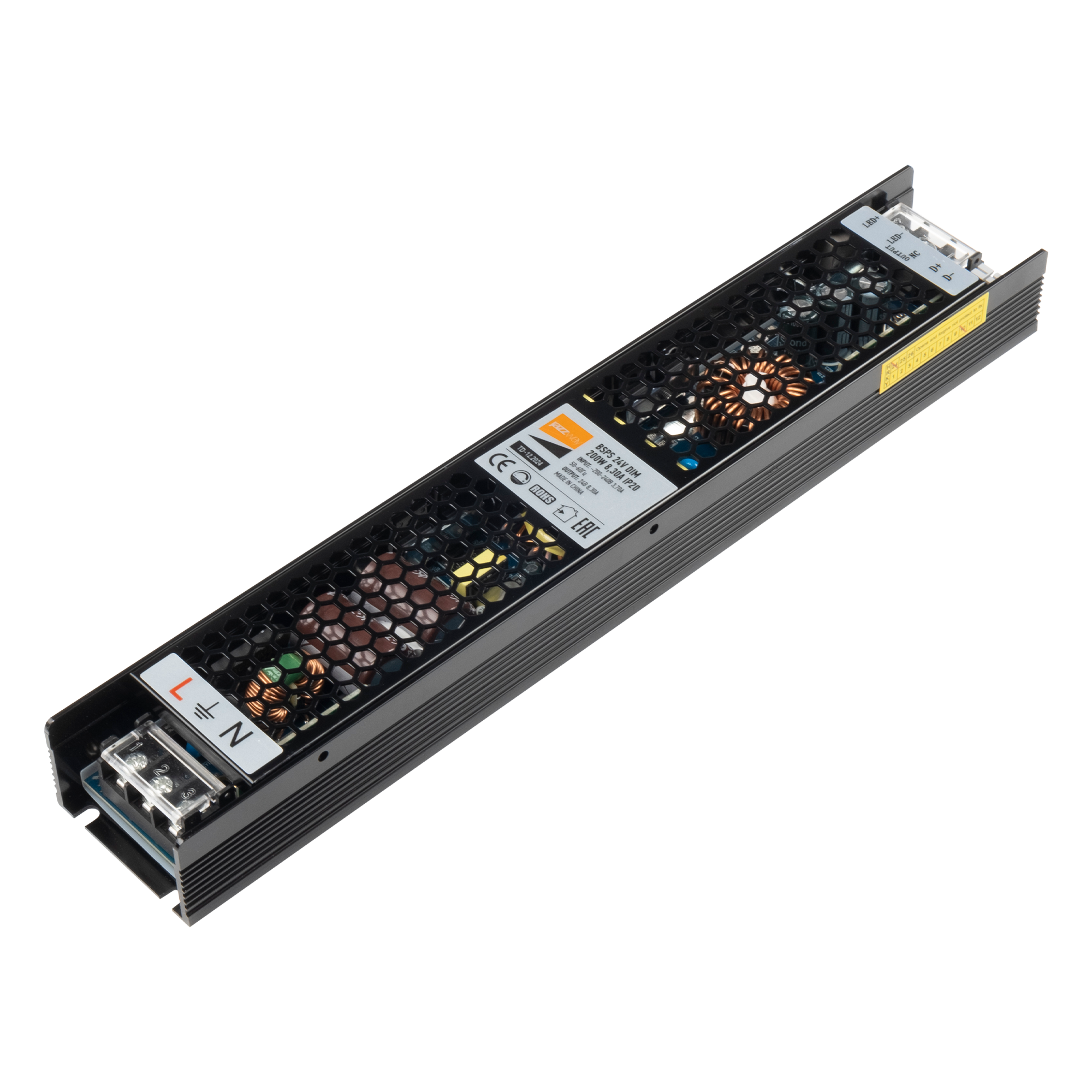 Jazzway BSPS 24V DIM  200W=8,30A диммируемый  IP20 3 г.гар. фото
