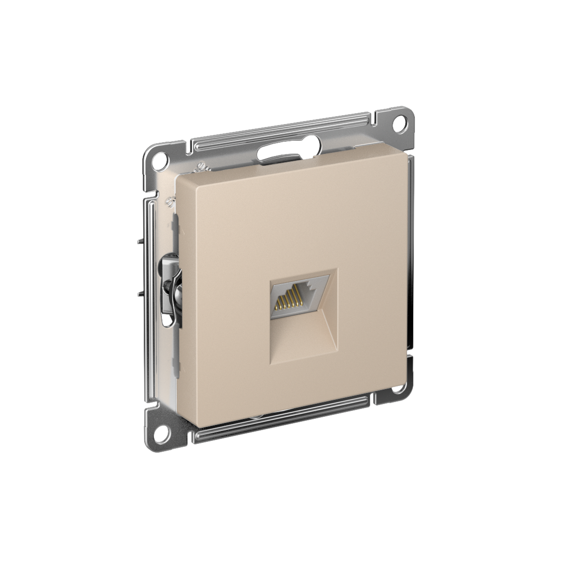 Systeme Electric AtlasDesign Песочный Розетка компьютерная RJ45, кат. 6A, механизм фото