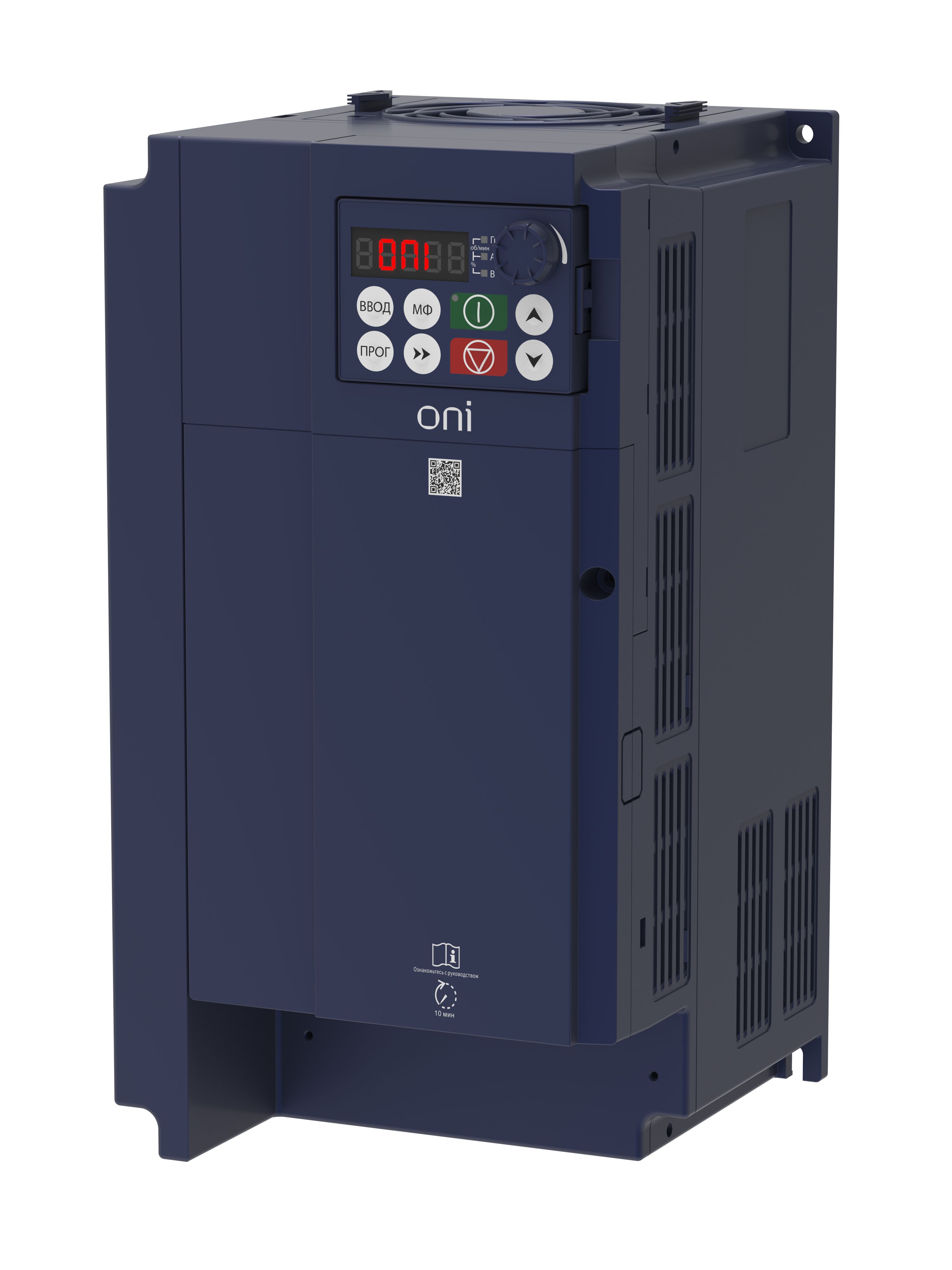 IEK ONI Преобразователь частоты FC-430 380В 3Ф 15-18,5кВт 32-38А встроенный тормозной модуль. фото