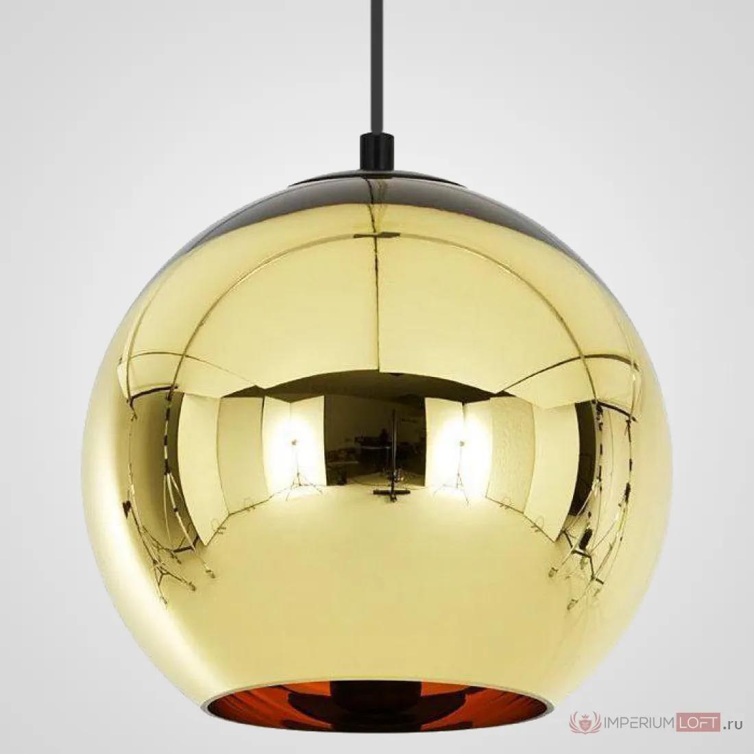 ImperiumLoft Подвесной светильник Copper Shade Gold D50 фото