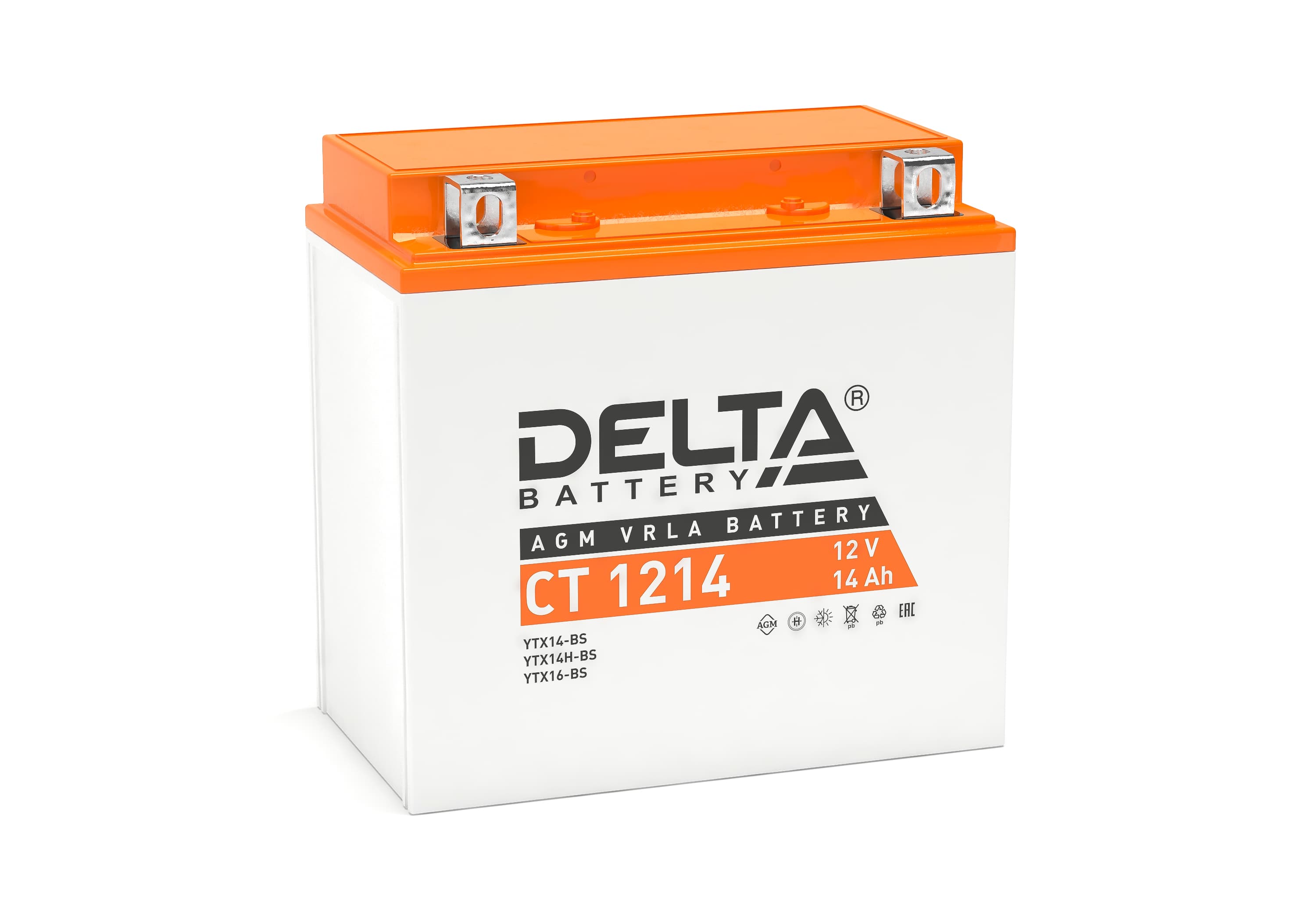 Delta Аккумулятор CT 1214 (12V/14Ah) фото