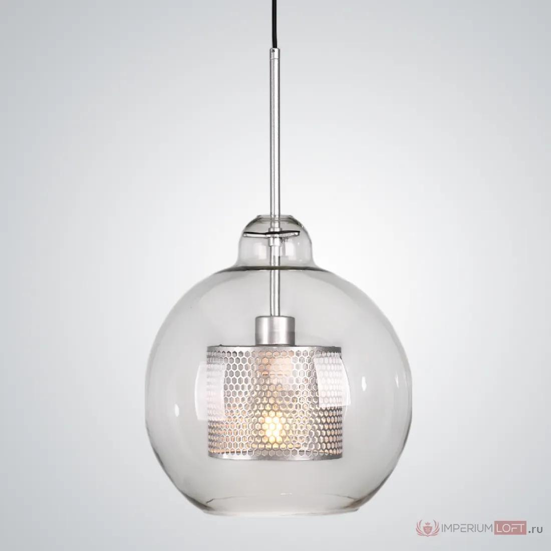 ImperiumLoft Подвесной светильник CATCH F pear silver D30 фото