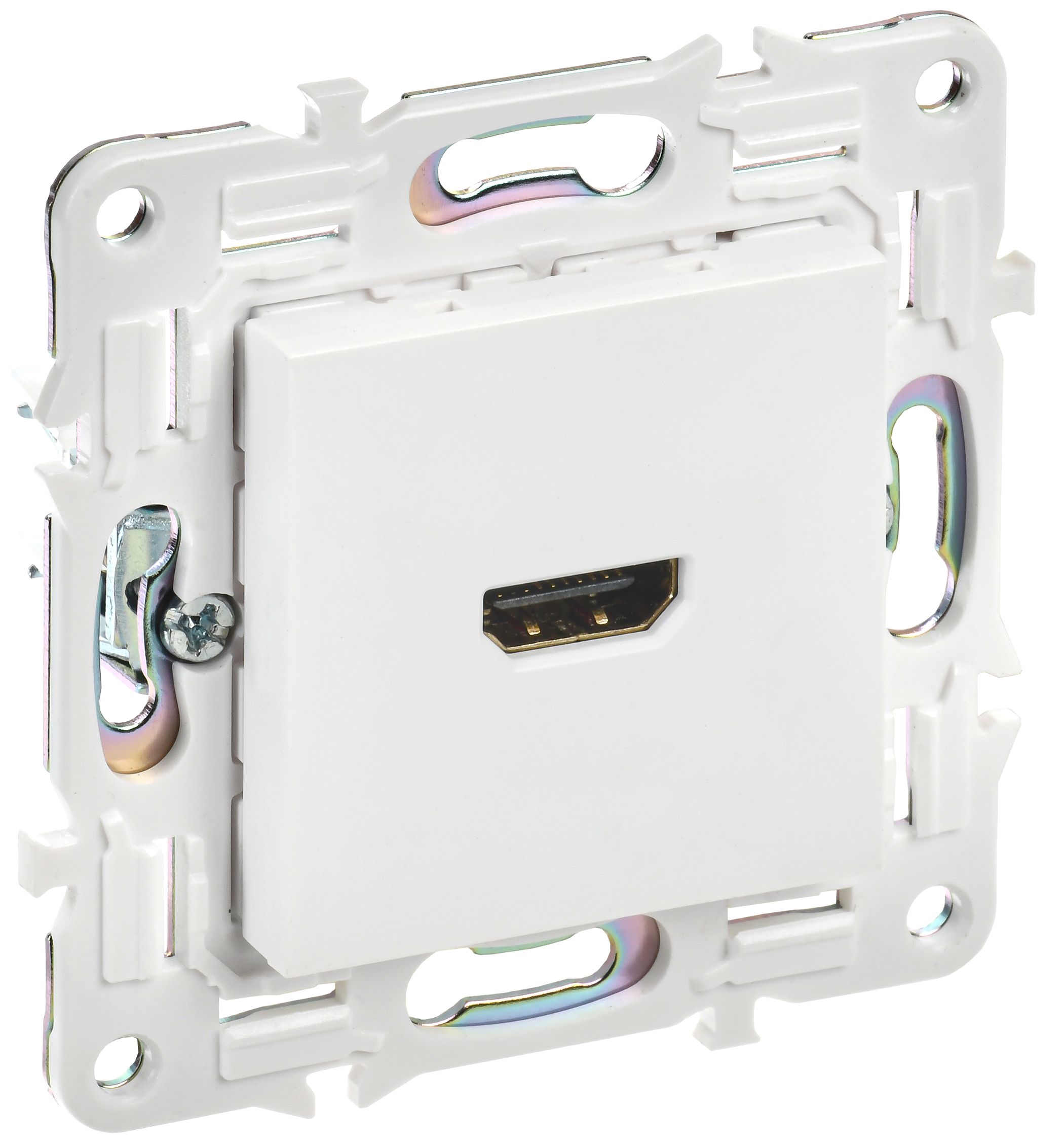 IEK SKANDY Арктический белый Розетка HDMI SK-H01W фото
