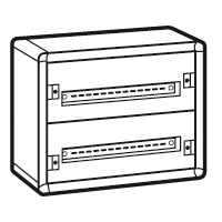 Legrand XL3 160 Шкаф метал. XL3 160 2 рейки 48М 450х575х147 без дверцы. фото