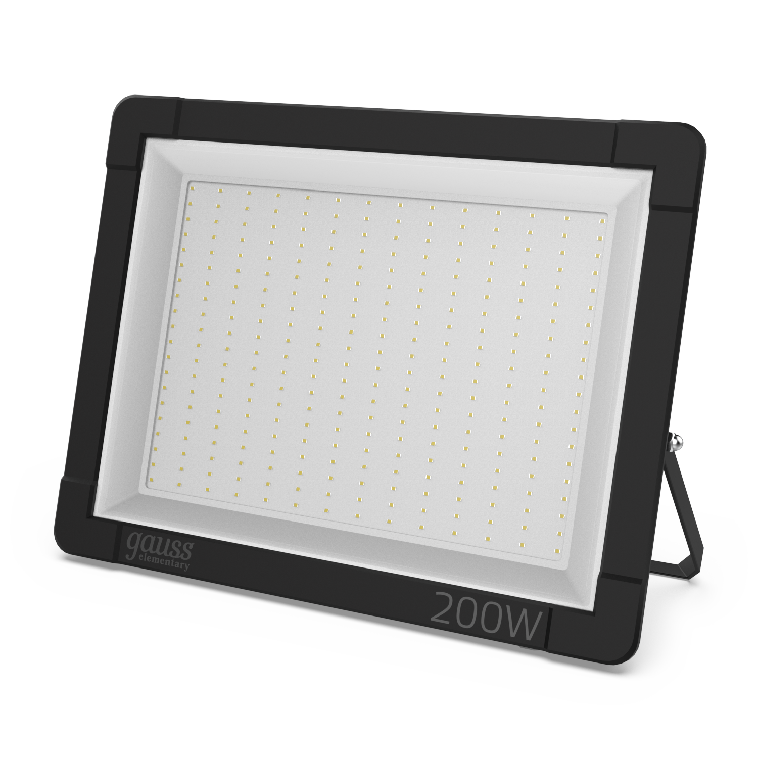 Gauss Прожектор Elementary 200W 16800lm 6500К 200-240V IP65 черный LED фото