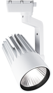 Jazzway Прожектор светодиодный трековый PTR 0125-2 25w 4000K 24° WH (белый) IP40 фото