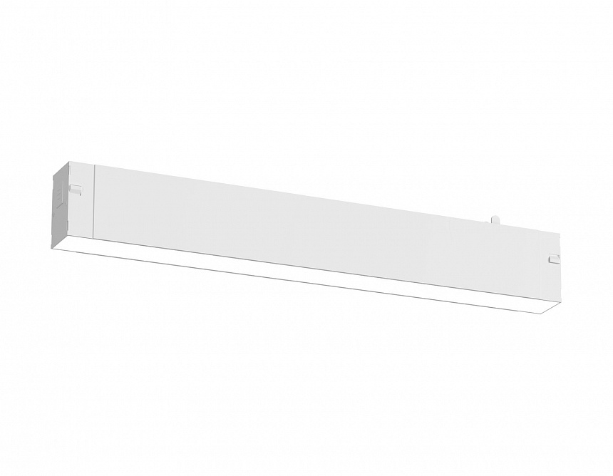 Ambrella Светильник трековый светодиодный Magnetic SMART 220V 25mm GL8040 WH белый IP20 18W 3000-6000K 120° 410*25*41 фото