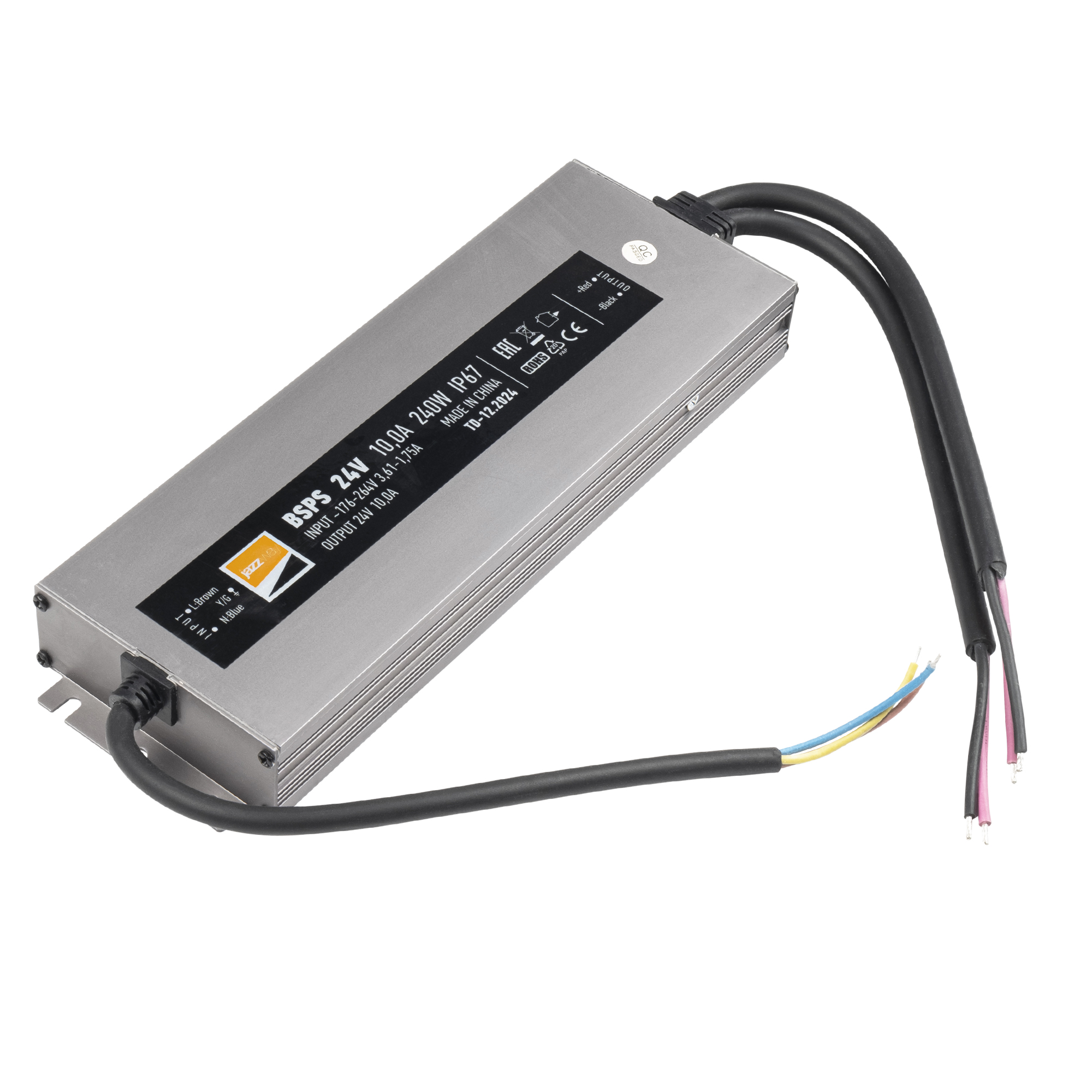 Jazzway BSPS 24V 10,00A=240W IP67 3 г. гарантии фото